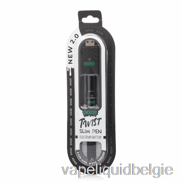 Vape Smaken Ooze Slim Twist Pen 2.0 Flex Temp Batterij Panter Zwart